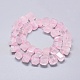 Chapelets de perles en quartz rose naturel G-K293-J10-C-2