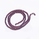 Imitation Jade Glass Beads Strands GLAA-R200-A08-2