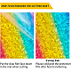 Benecreat 7 Blatt 7 Farben Laser-Wärmeübertragungs-Vinylblätter DIY-BC0003-18-4