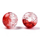 Perles en acrylique transparentes craquelées CACR-N004-01-4