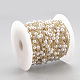 Chaînes en perles d'imitation imitation plastique abs faites main CHC-S004-08G-3
