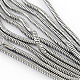Латунь змея цепи ожерелье материалы X-NJEW-Q289-03-2