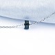 925 подвесные стерлингового серебра ожерелья NJEW-BB48035-A-5