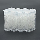 12/0mgb松野ガラスビーズ  日本製シードビーズ  透明なガラスの丸い穴のロカイユシードビーズ  透明  2x1mm  穴：0.5mm  約900個/箱  正味重量：約10g /箱 SEED-R033-2mm-4-1