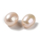 Perlas naturales abalorios de agua dulce cultivadas PEAR-E020-22-2