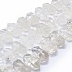 Natürlichem Quarz-Kristall-Perlen Stränge G-F715-040B-2