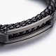 Leather Cord Bracelets BJEW-F317-034-4