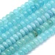 Chapelets de perles de jade naturel G-E507-01-2