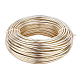 Benecreat 9 calibre (3 mm) fil d'aluminium 82 pieds (25 m) pliable métal sculpture fil bijoux artisanat fil pour bonsaï arbres AW-BC0007-3.0mm-26-8