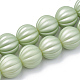 Perlas corrugadas de acrílico estilo caucho MACR-T011-20F-1