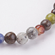 Природные смешанные камень браслеты простирания X-BJEW-JB02460-01-3