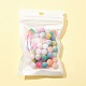 50 pz 5 colori perle acriliche imitazione perla OACR-FS0001-18-4