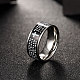 Fashionable 316L Titanium Steel Wide Band Rings RJEW-BB07226-8A-4