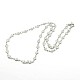 Heart Chain Necklace for Women NJEW-F027-37-1