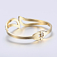 304 Stainless Steel Bangles BJEW-I244-22G-3