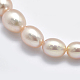 Natural Cultured Freshwater PearlBeads Strands PEAR-K003-21A-3