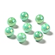Placage uv perles acryliques irisées arc-en-ciel X-PACR-D070-01-2