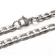 Trendy 304 Stainless Steel Figaro Chain Bracelets BJEW-L510-11-1