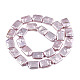 Hilos de cuentas de perlas de imitación de plástico abs KY-N015-07-A04-2