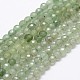 Chapelets de perles en aventurine vert naturel G-G736-17-6mm-1