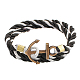 Pandahall 90 шт. 6 цвета тибетский сплав морской якорь талисманы бусины знак корабля металлические педанты для diy браслет ожерелья изготовление ювелирных изделий PALLOY-PH0005-63-5