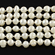Жемчужина из бисера ожерелья три многоуровневых NJEW-Q282-11-3