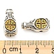 Perles de gourou en alliage de style tibétain PALLOY-Q454-01B-3