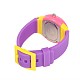 304 relojes de pulsera de cuarzo de silicona de acero inoxidable para niños WACH-N016-04-4