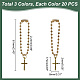 Decorazioni pendenti in lega a croce PALLOY-AB00031-2