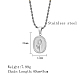 Edelstahl-Anhänger-Halsketten für Frauen ZR3871-2-3
