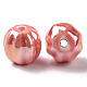 Perles de porcelaine perlées manuelles PORC-G010-01F-2