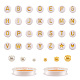 Cheriswelry fai da te alfabeto tema bracciali elasticizzati kit per la realizzazione DIY-CW0001-10-2