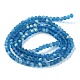 Chapelets de perles en verre imitation jade EGLA-A034-T2mm-MB27-3