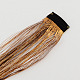 ファッション女性のヘアアクセサリー  鉄のスナップヘアクリップ  プラスチック製の髪の毛のかつらで  サドルブラウン  47cm PHAR-R124-08-3