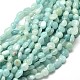 Natural Amazonite Nuggets Beads Strands X-G-J335-31-1