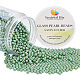 Cuentas redondas de perlas de vidrio teñidas ecológicas pandahall elite HY-PH0001-3mm-RB074-1