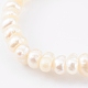 Anneaux extensibles en perles naturelles RJEW-JR00328-4