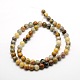 Round Natural Crazy Agate Beads Strands X-G-P058B-01-1