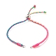 Braided Nylon Thread Bracelet AJEW-JB01124-2