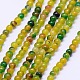 Natural Agate Round Beads Strand X-G-L086-6mm-01-1
