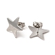 304 Stainless Steel Stud Earrings for Women EJEW-I281-39P-2