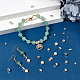Nbeads 60pcs 6 styles de perles d'espacement en laiton KK-NB0003-35-4