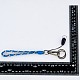 2 pièces boho macramé bracelet porte-clés porte-clés KEYC-SW00004-07-7