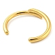 Placage ionique (ip) 304 bracelets de manchette en acier inoxydable BJEW-C043-01G-3
