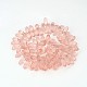 Transparent Faceted Teardrop Glass Beads Strands GLAA-J069-M-2