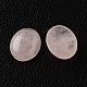 Ovale rose cabochons de quartz G-I171-15x20mm-08-2