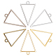 Unicraftale матовый стиль покрытие стойки сплава треугольник открытая задняя рамка подвески PALLOY-UN0001-14-FF-1