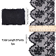 Gorgecraft 5 Yards Flat Nylon Mesh Embroidered Lace Trim OCOR-GF0001-86B-2