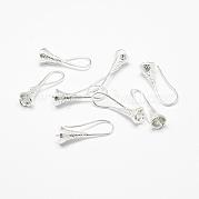 Латунные крючки для сережек KK-F714-04S
