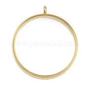 Ионное покрытие (ip) 304 нержавеющая сталь медальон подвески STAS-S132-16G-07